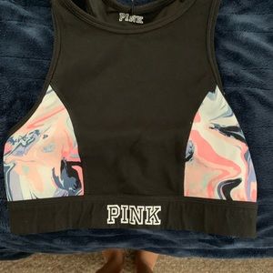 Pink Sports Bra